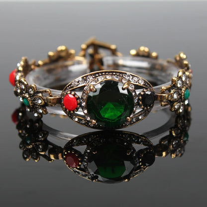 Vintage Jewelry Bohemia Bracelet Transparent  Unique Latest Fashion Bangle Gold Bracelet As The Women Prepare Gift