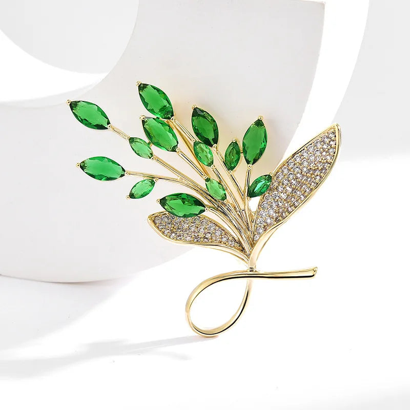 SUYU Blossom Flower Brooch Women's Feeling Temperament New Fashion Brooch Pin