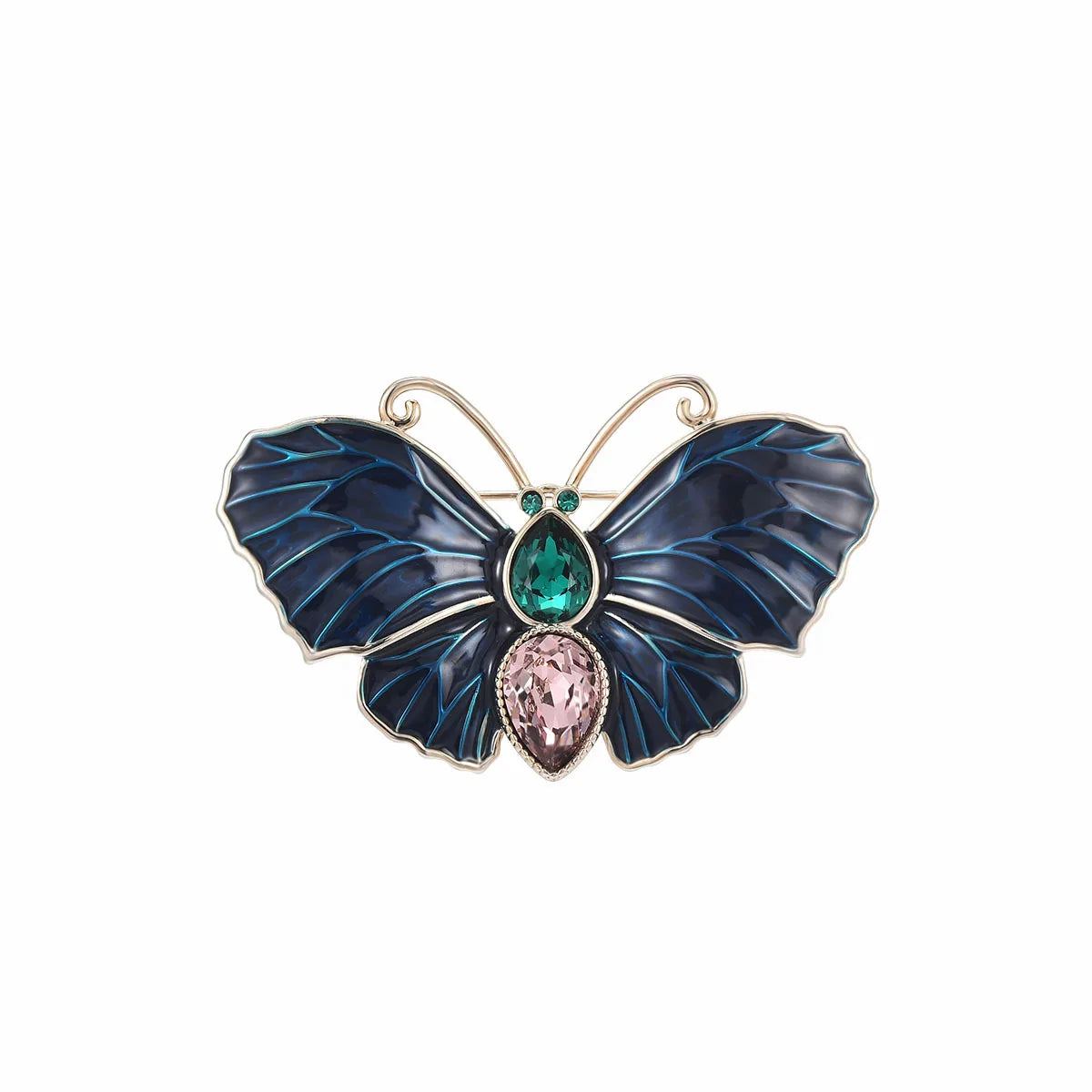 SUYU Women's Light Luxury Vintage Butterfly Brooch Needle Elegant Fashionable Versatile Brooch Needle Unique Design Sense