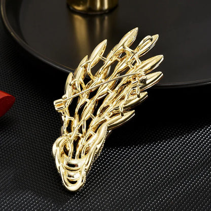 New Fashionable Design Autumn Niche Mai Sui Women's Brooch Luxury Coat Accessories Elegant Pins