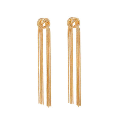 Fashionable New Design Tassel Earrings Simple And Elegant Daily Accessories