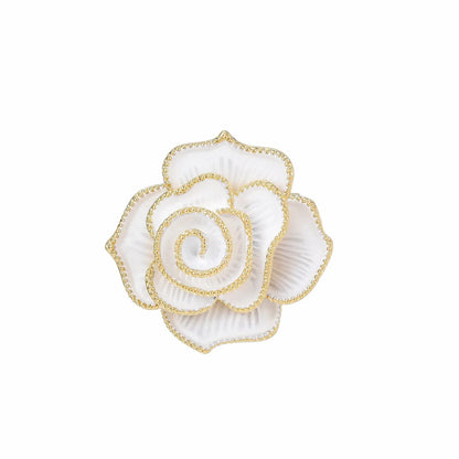 SUYU Women's Light Luxury Vintage Versatile Small Fragrant Mountain Camellia Brooch Stylish and Elegant Classic Brooch