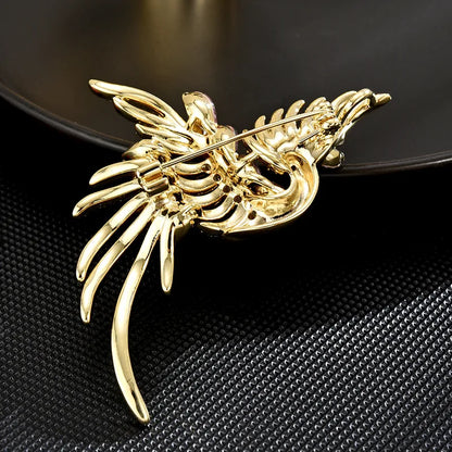 2024 New European Design Women's Fashion Brooch Luxury Classic Geometric Shape Coat Accessories Brooch