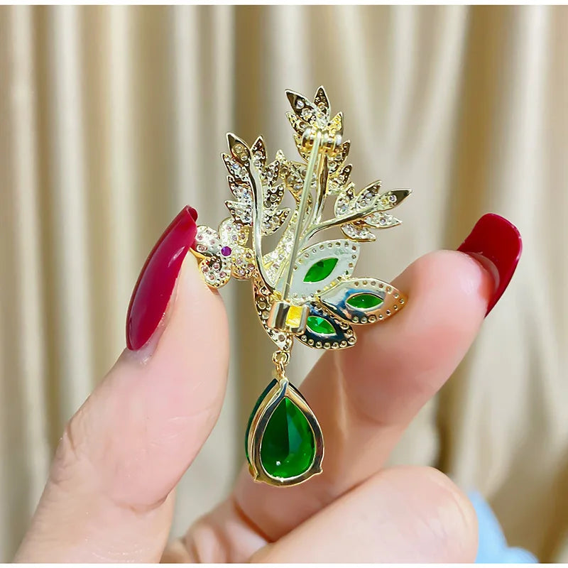 SUYU Fashion Bouquet Wheat Ear Brooch Creative Clothing Temperament Cheongsam Accessories Pins