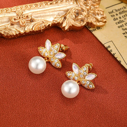 SUYU Vintage Earrings With Tassels Fashionable And Elegant Luxurious And Fashionable Flower Earrings For Women Daily Accessories