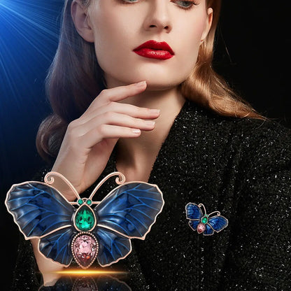 SUYU Fashionable Design Elegant And Exquisite Temperament Luxurious Butterfly Brooch Accessories  Women  Accessories