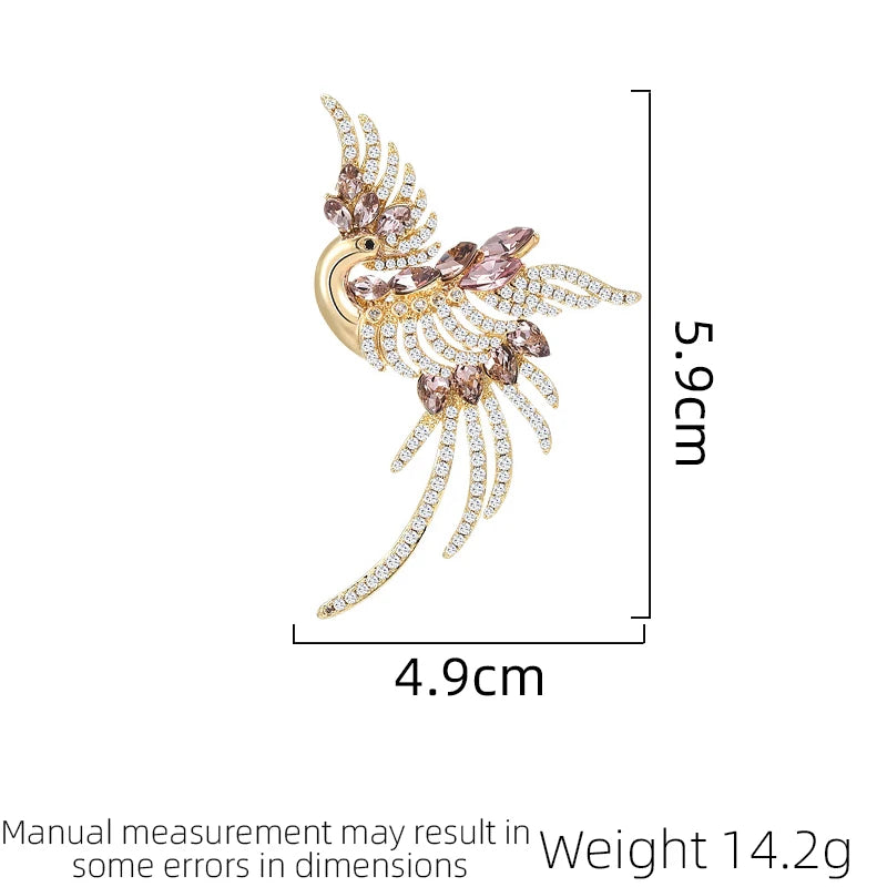 2024 New European Design Women's Fashion Brooch Luxury Classic Geometric Shape Coat Accessories Brooch